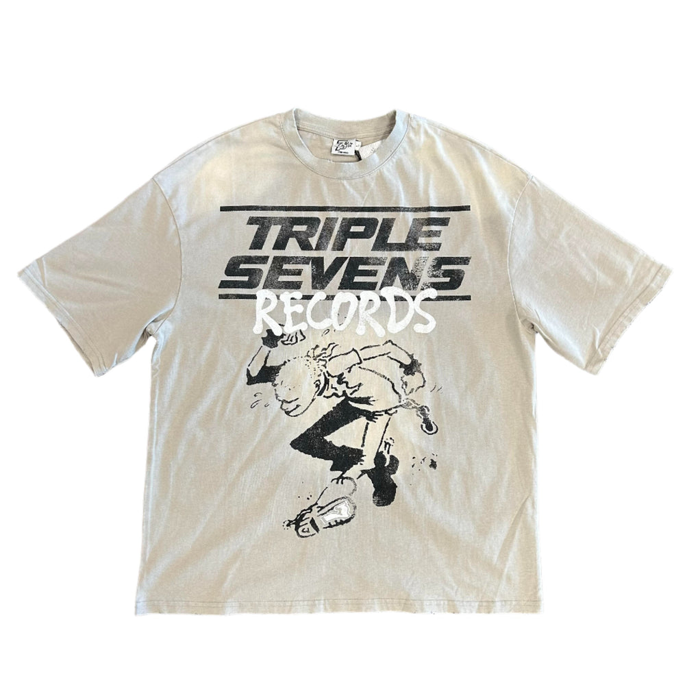 Triple Seven Rager Tee Ash