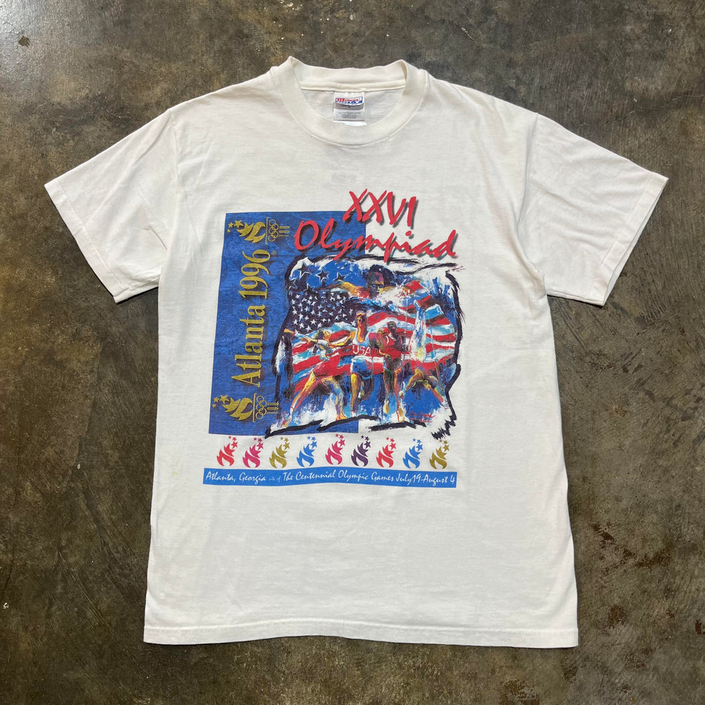 96 Olympics USA Flag Painting Tee