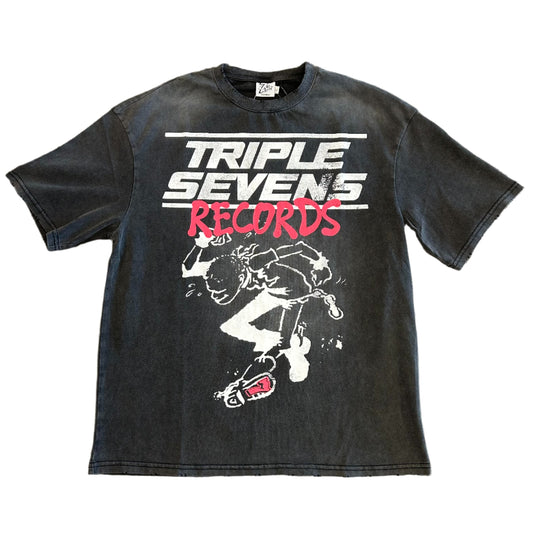 Triple Seven Rager Tee Coal