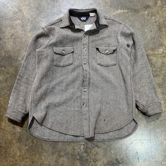 Grey Woolrich heavy Button Up