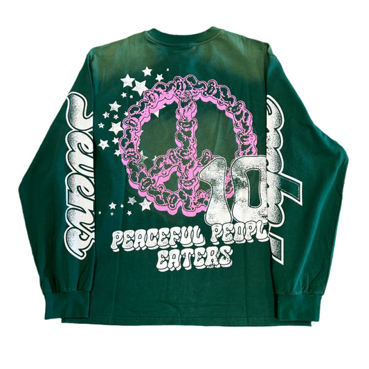 Triple Seven All Star L/S Green