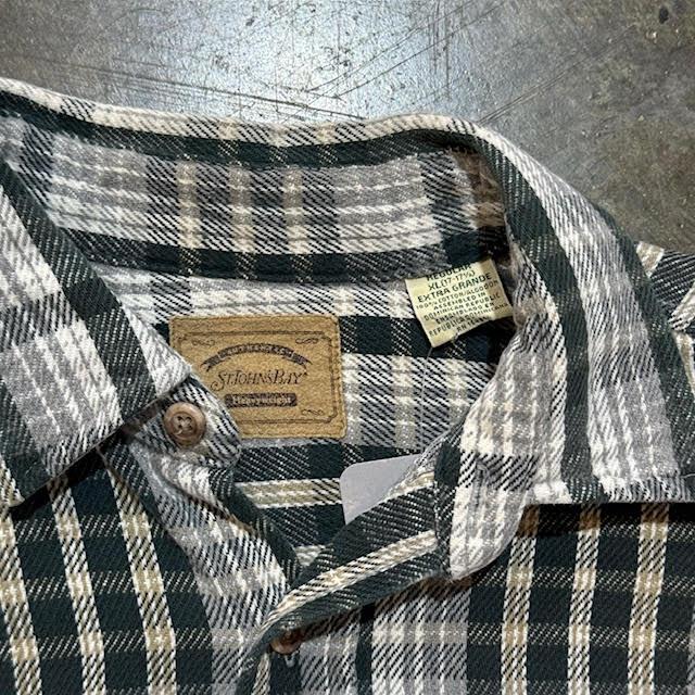 St. johns Bay Green Flannel