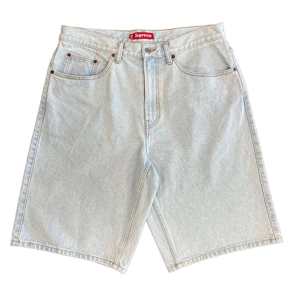 Supreme Baggy Denim Short Washed Indigo