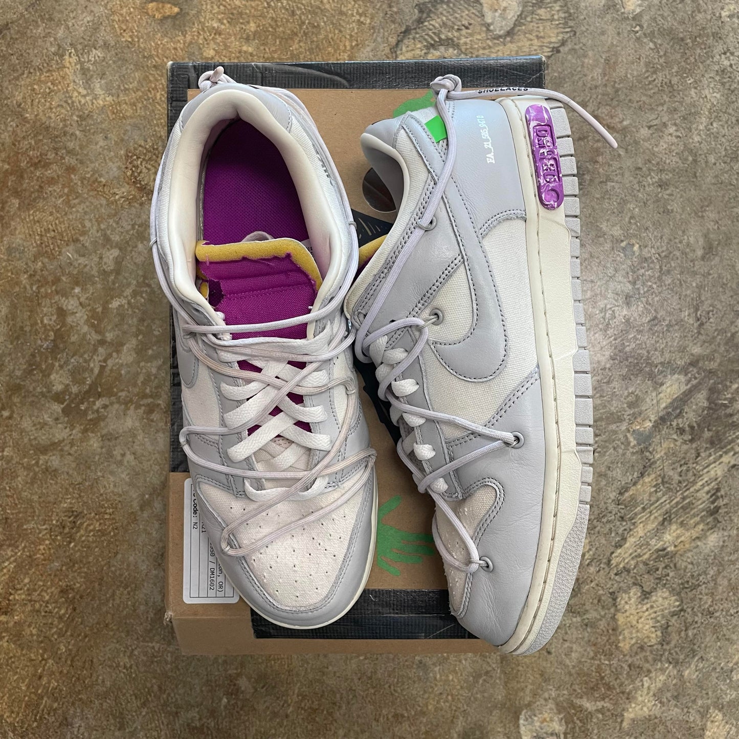 Nike Dunk Low Off White Lot 03