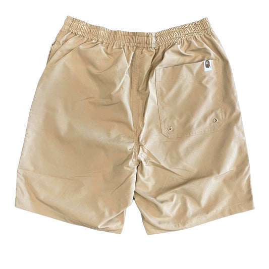 Bape Tan Nylon Shorts