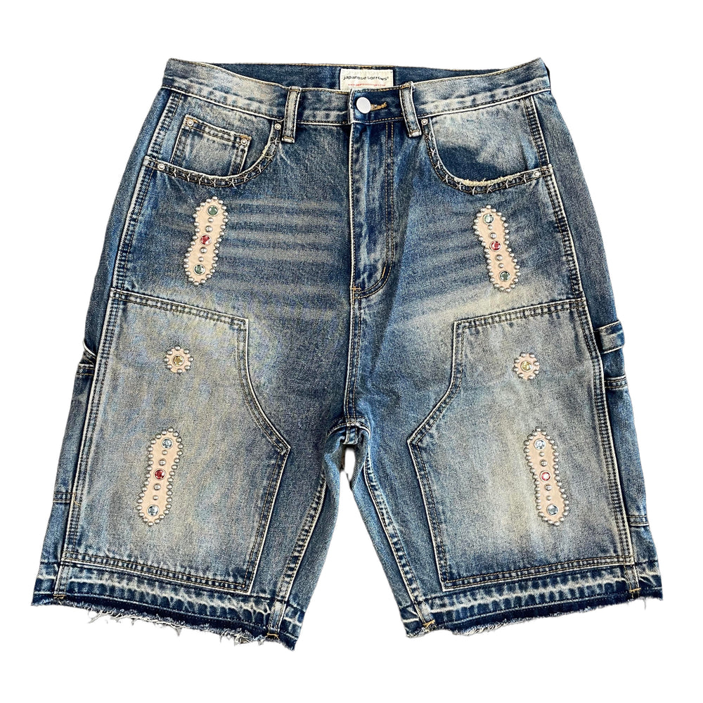 Japanese Sorrows Double Knee Jorts