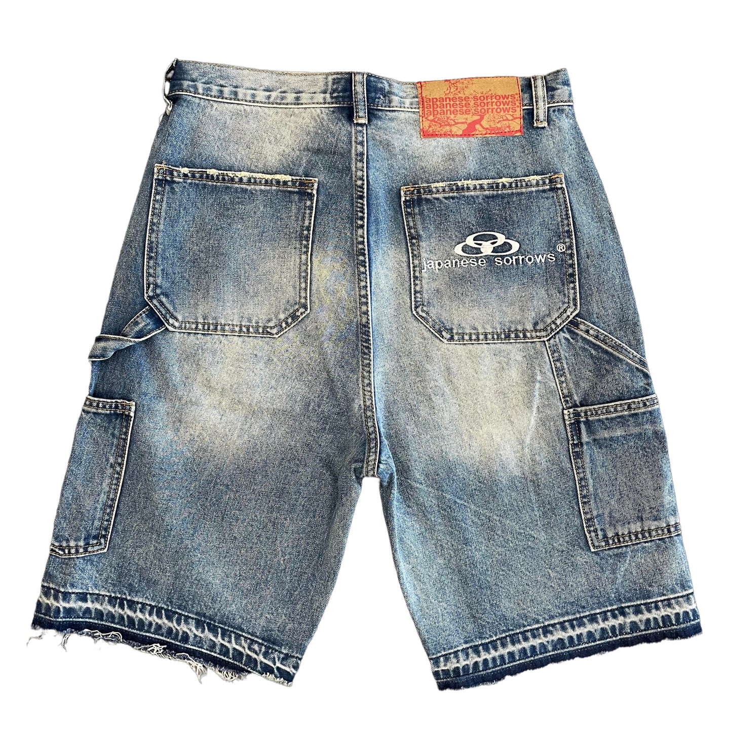 Japanese Sorrows Double Knee Jorts