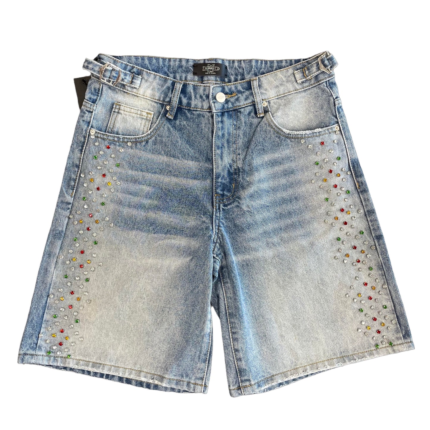 HMDD H Star Crystal Jorts