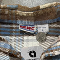 Big Mac Brown Blue White Flannel